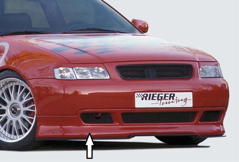 Spoilerzwaard voor Spoilerlip Audi A3 8L ABS Rieger