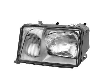 koplamp, H4+H3, pneum verstelb, links, 06/1993-Mercedes E klasse