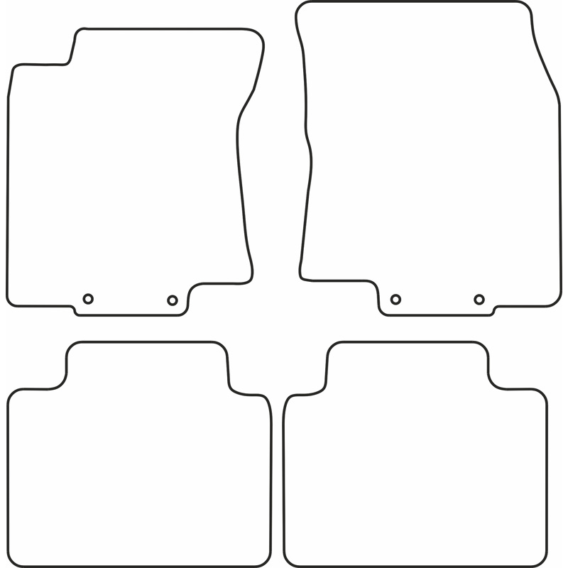 Set car mats  Nissan X-Trail (T32) 2013-2022
