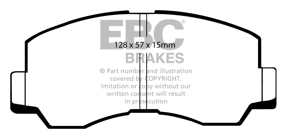 EBC Brakes MITSUBISHI BEDRIJFSWAGEN L 300 1.6 (L032P) 81-86 Remb