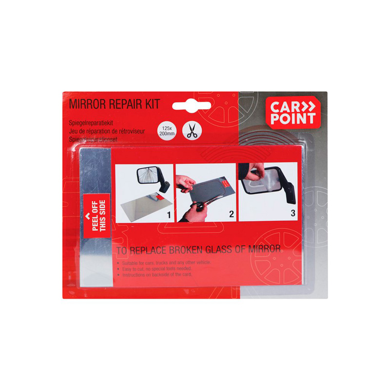 Carpoint Mirror Repair Kit 125x200mm