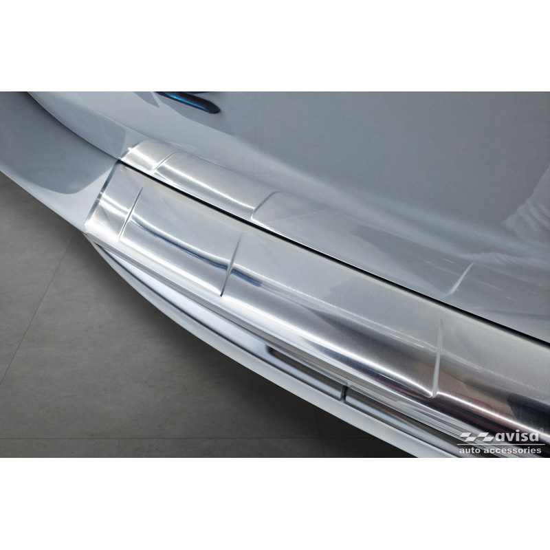 Stainless Steel Rear bumper protector  Jeep Grand Cherokee V (WL) 2022- 'Ribs'