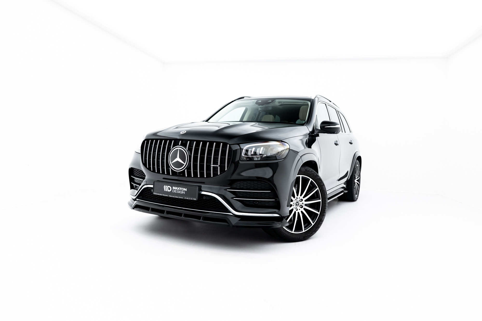 Voorspoiler passend voor Mercedes-Benz GLS AMG-Line X167 V.2