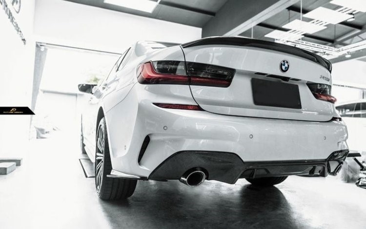 Diffuser passend voor BMW 3 Serie G20 M-Performance Look Carbon