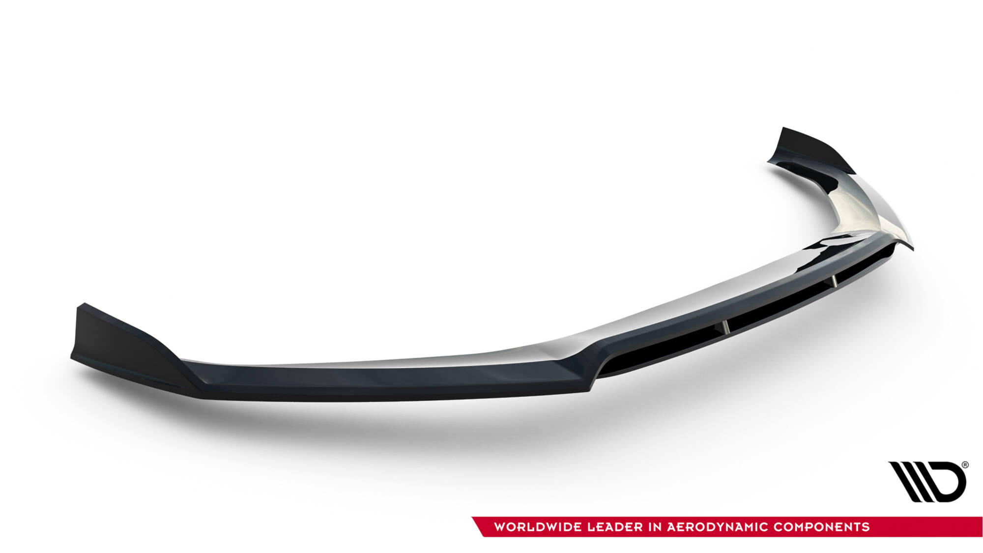 Voorspoiler passend voor Audi S5 / A5 S-Line Coupe / Sportback F5 Maxton Glanzend zwart