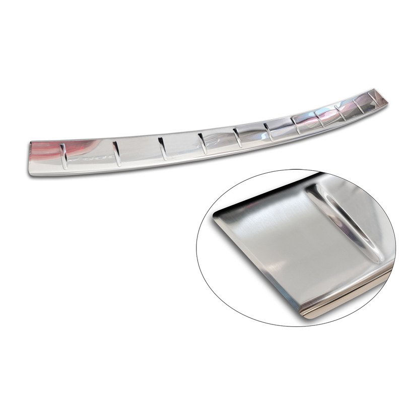Stainless Steel Rear bumper protector  Mercedes GLE II (W167) Facelift excl. AMG 2023- 'Ribs'