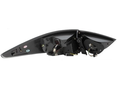 Hyundai Tucson Taillights with Tube and LED 09- Black/Red