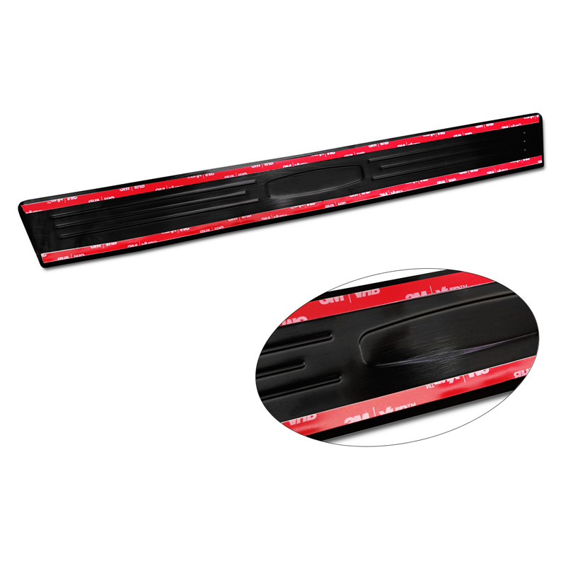 Black Inox door sill protectors  Ford Tourneo Connect III 2022- 'Exclusive Edition' - 2-pieces