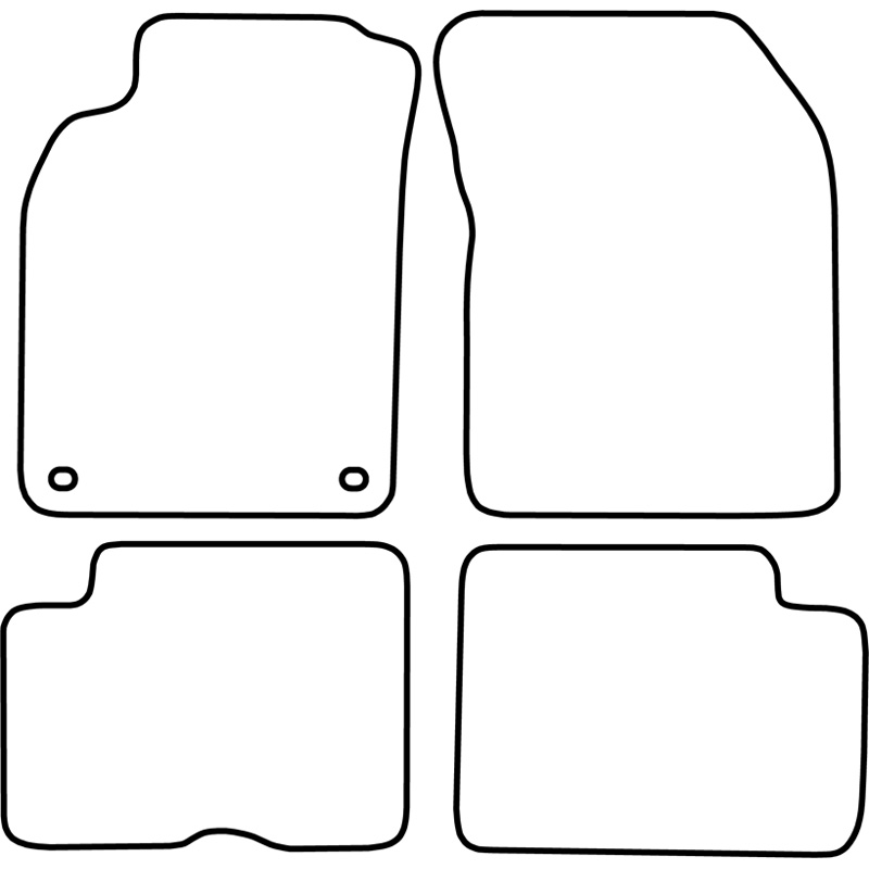Set car mats  Nissan Almera 1995-2000