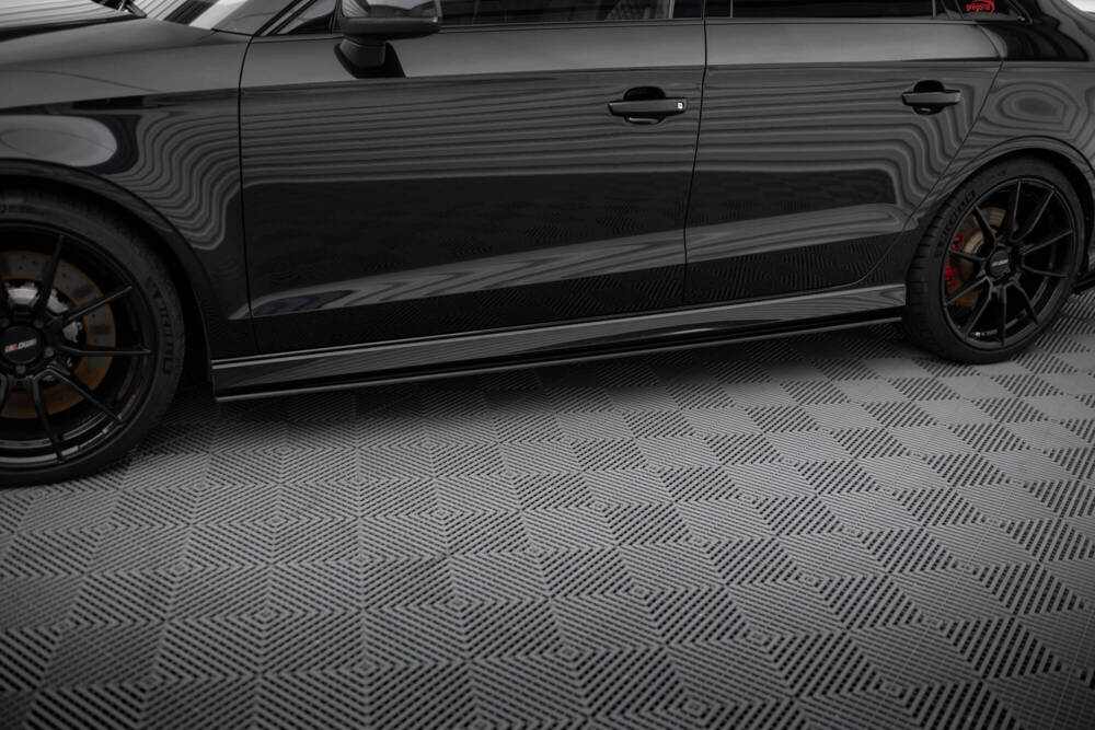 Zijskirts passend voor Audi RS3 Limousine 8V FL Maxton Street Pro