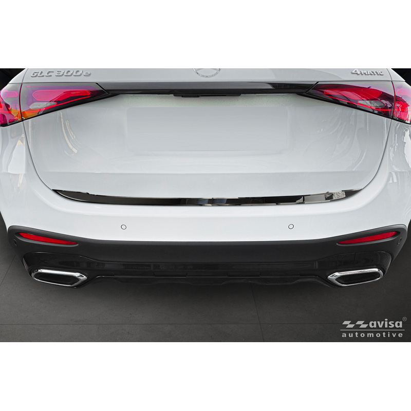 Avisa Black Chrome Stainless Steel Tailgate Trim  Mercedes-Benz GLC II (X254) 2022-