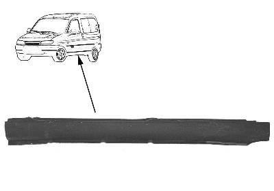 dorpel, links Citroen Berlingo, 2002-2010