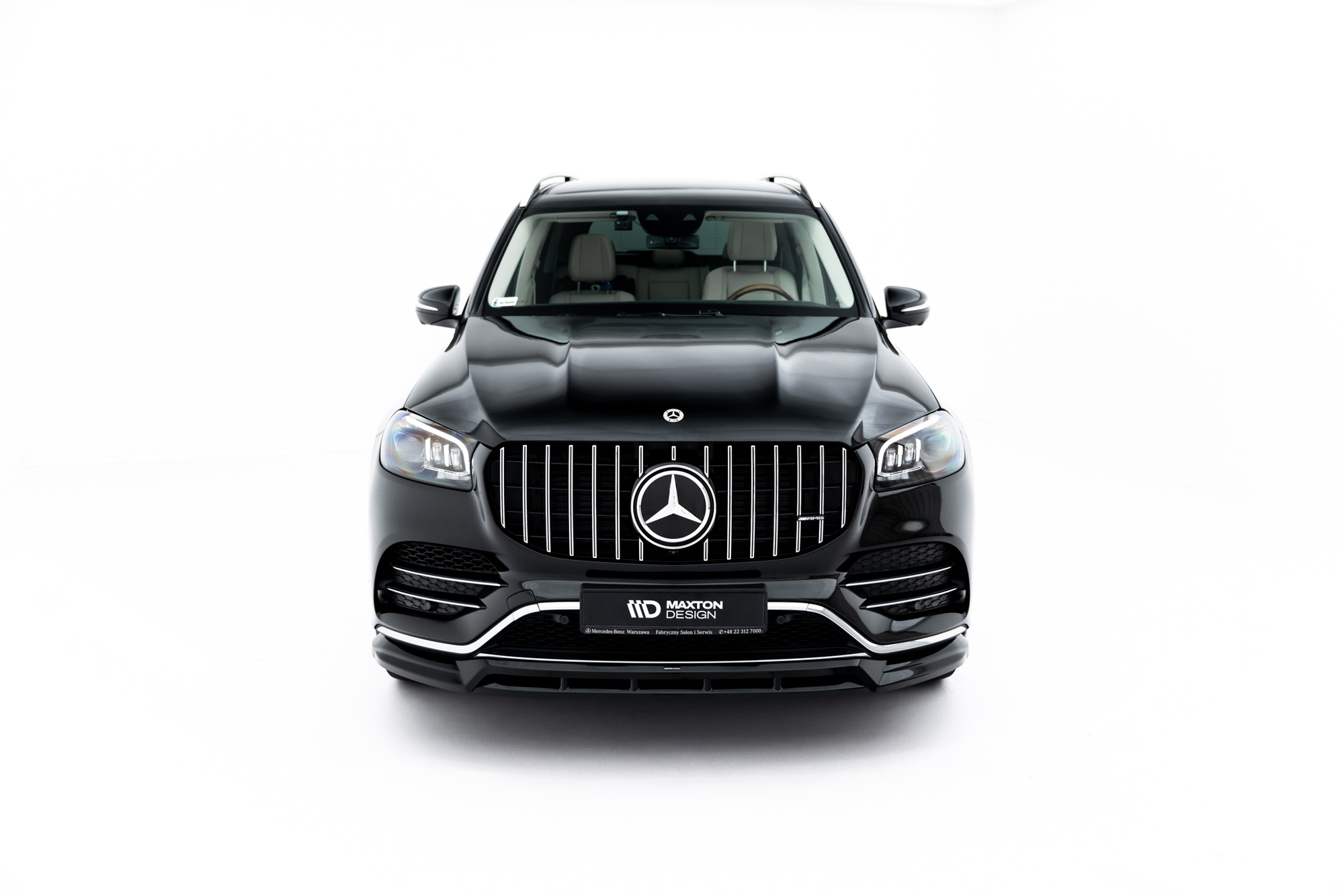 Voorspoiler passend voor Mercedes-Benz GLS AMG-Line X167 V.2