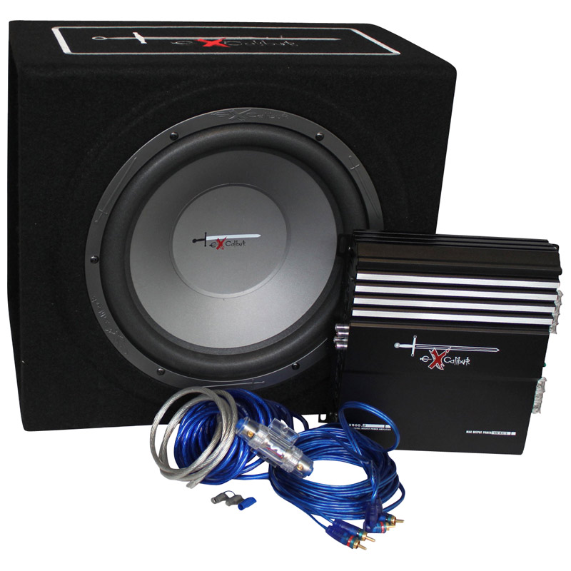 EXCALIBUR X3 Complete Car Audio set