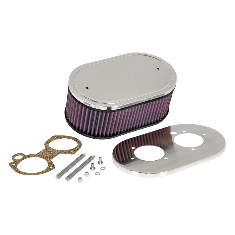 K&N Custom Racing Assembly Large Oval  Weber 48/50/55 DCO-SP, Assembly height 85mm (56-1720)
