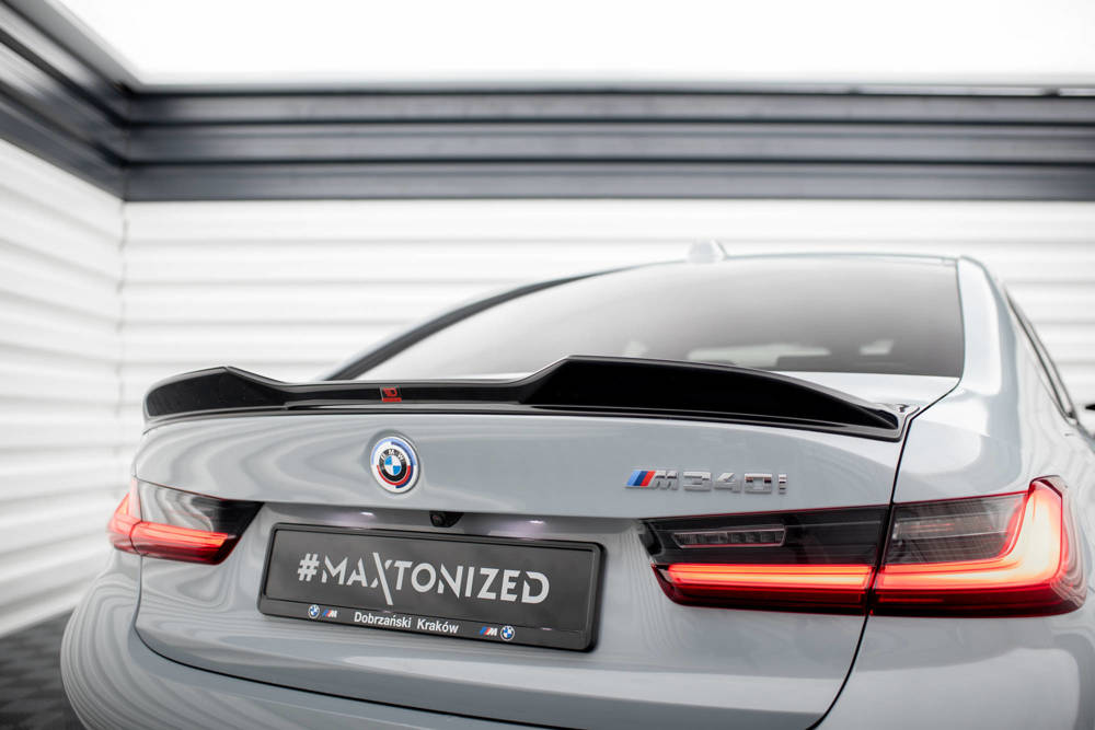 Spoiler passend voor BMW M Pakket & M340i G20 / G21 FL Maxton Glans Zwart