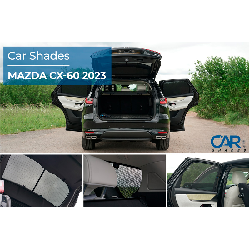 Set Car Shades  Mazda CX-60 (KH) 2022- (6-pieces)
