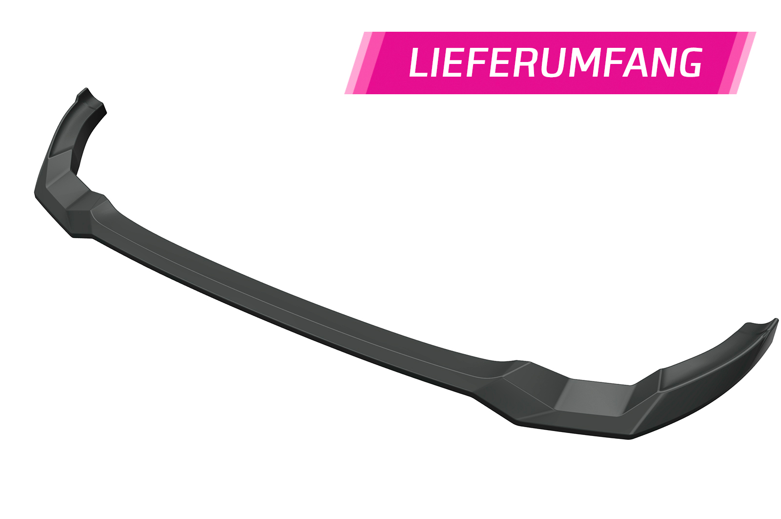 Voorspoiler passend voor BMW X3M F97 FL CSR Glans Zwart