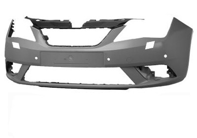 Voorbumper passend voor Seat Ibiza 2012-2015 +ParkCtrl +Kopl.Spr Zonder Spoil