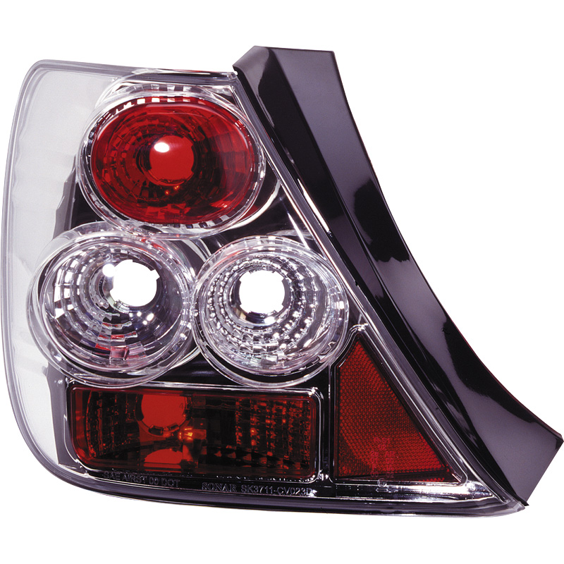 Set Tail lights Honda Civic HB 3-doors 2001-2005 - Chrome