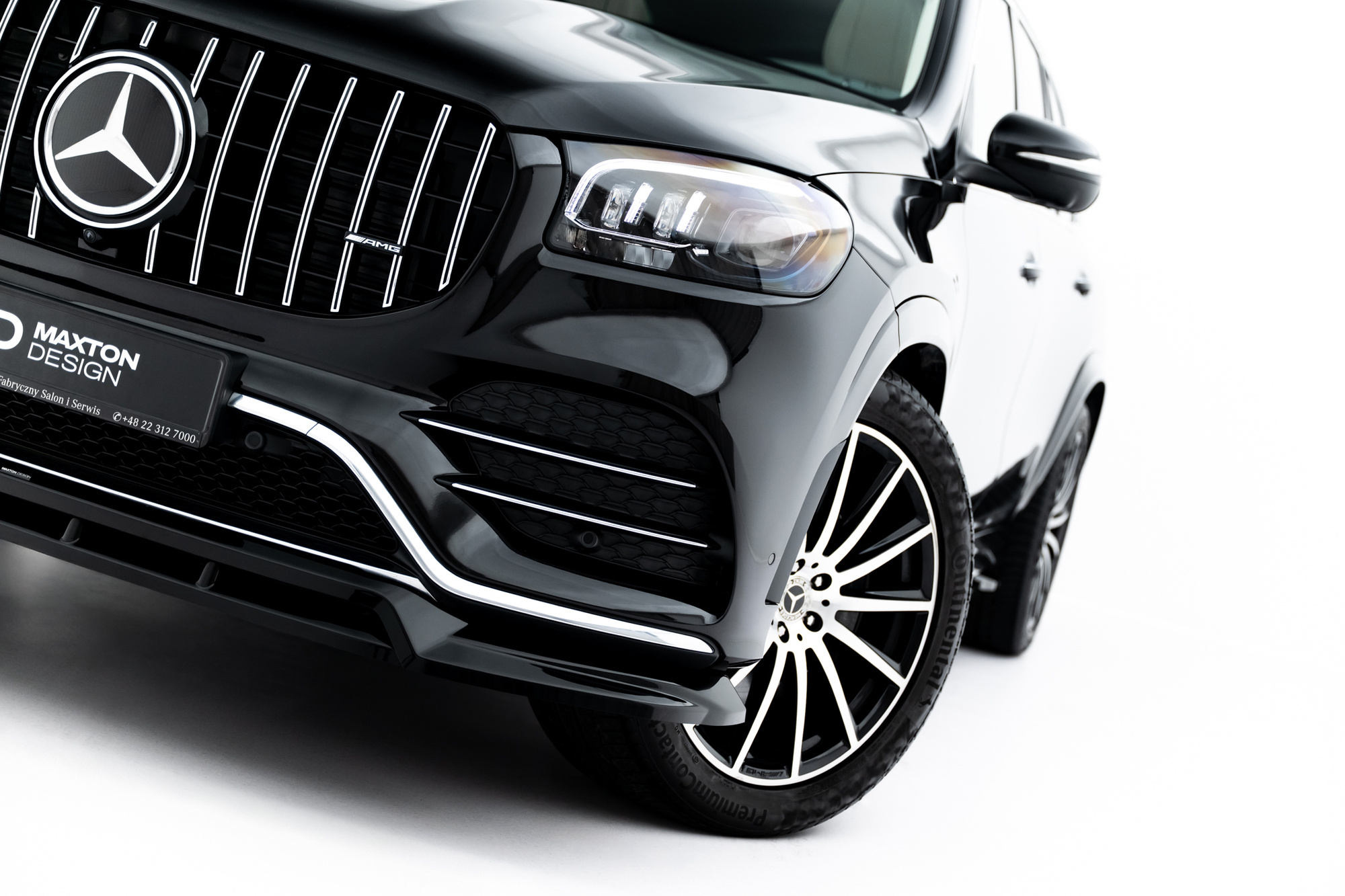 Voorspoiler passend voor Mercedes-Benz GLS AMG-Line X167 V.2