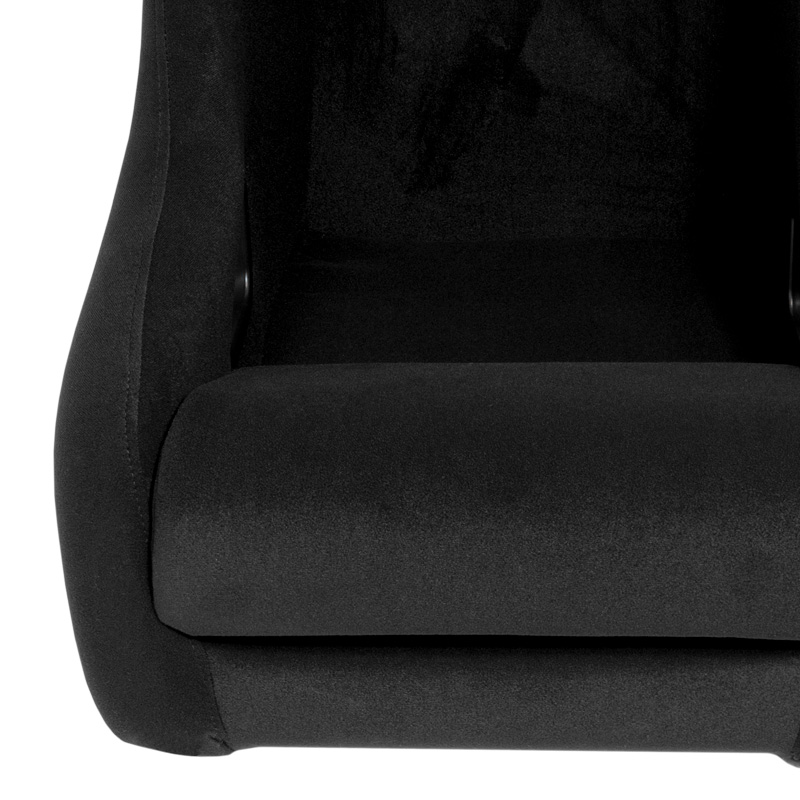 Sport seat 'K12 Small' - Black - Non-reclinable back-rest - incl. slides