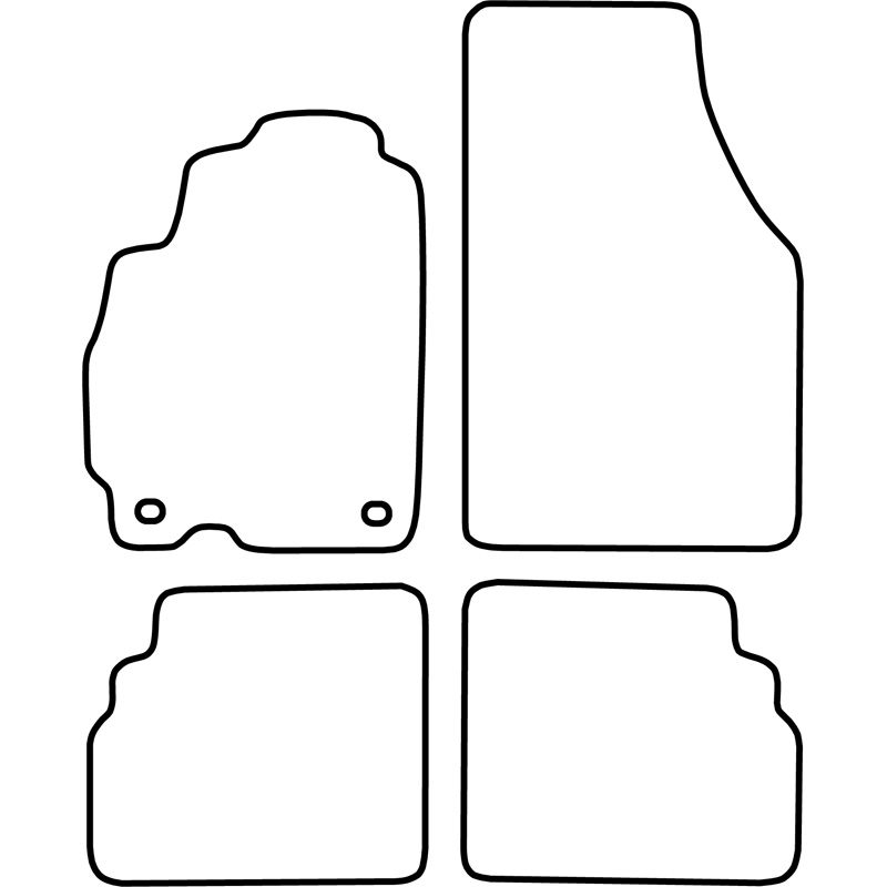 Set car mats  Hyundai Atos 1998-2003