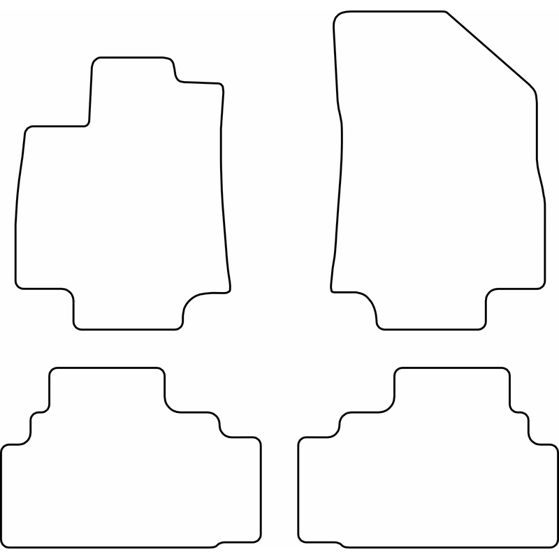 Set car mats  Kia EV3 2024-