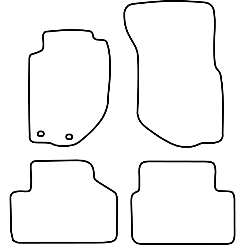 Set car mats  Volvo 740/960 1984-1997