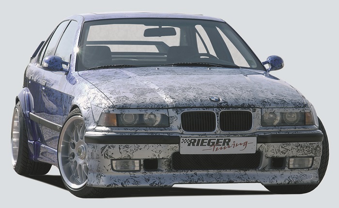 Frontbumper BMW E36 Breedversie Rieger