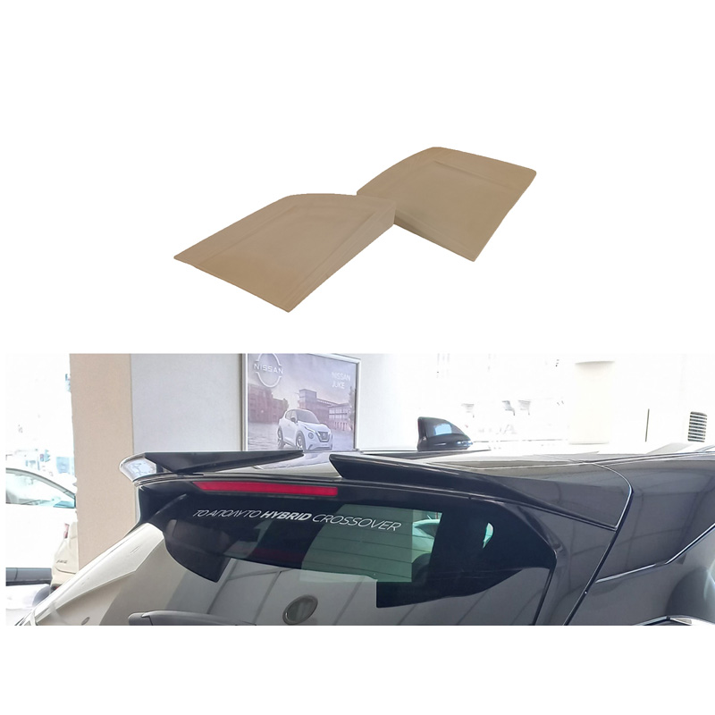 Roof spoiler  Nissan Qashqai III (J12) 2021- (PU) (2-pieces)