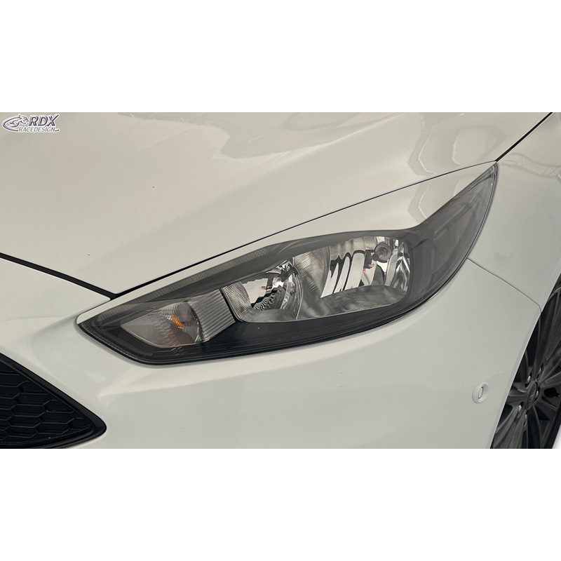 Head light spoilers  Ford Focus III Facelift 2014-2018 (ABS)