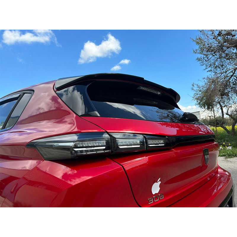 Roof spoiler  Peugeot 308 III HB 5-doors 2021- (PU)