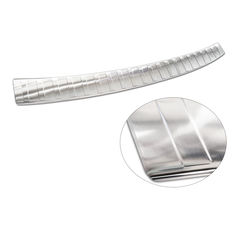Stainless Steel Rear bumper protector  Skoda Karoq Facelift 2022- + Sportline Facelift 2022- 'Ribs'