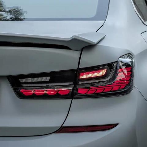 Taillights fits BMW 3 Serie G0 G28 G80 OLED Look Dynamic 18-22 Black