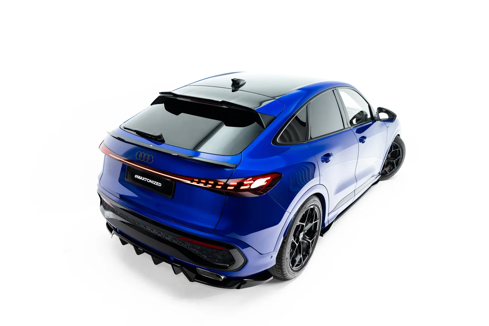 Bodykit passend voor Audi Q5 S-Line Sportback / SUV Mk3 2024 - Maxton Glans Zwart