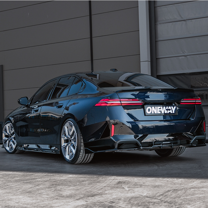 Oneway Trunk Spoiler  BMW 5-Series G60 Sedan 2023- incl. i5 - Gloss black