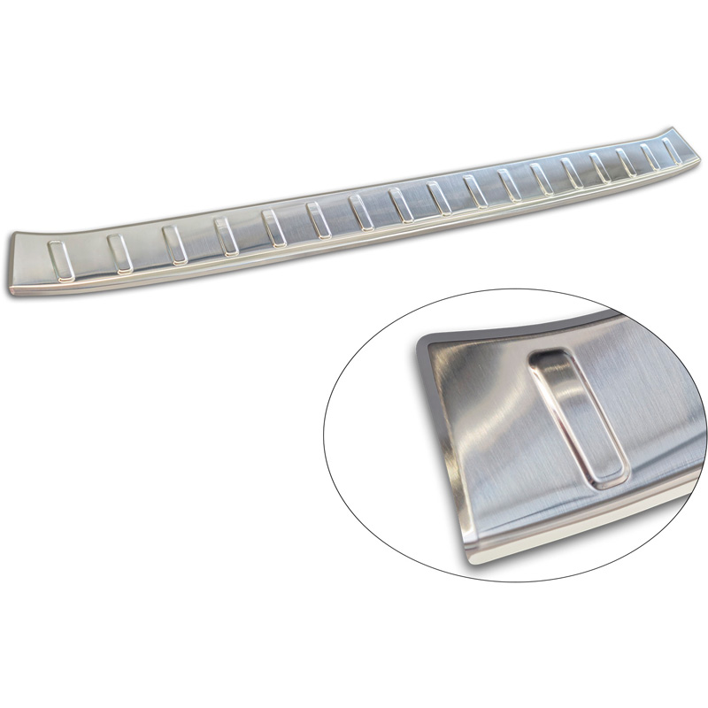 Avisa Stainless Steel Rear Bumper Protector  Hyundai Inster 2024- - Silver