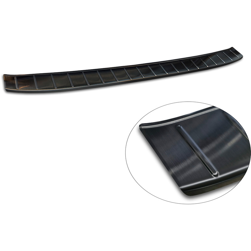 Avisa Stainless Steel Rear Bumper Protector  KIA Sportage V (NQ5) Facelift 2025- - Black
