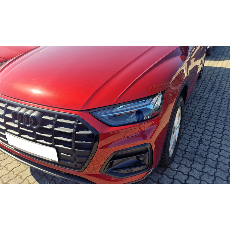 RDX Head light spoilers  Audi Q5 (FY) Facelift incl. Sportback 2021-2025 (ABS Gloss Black)