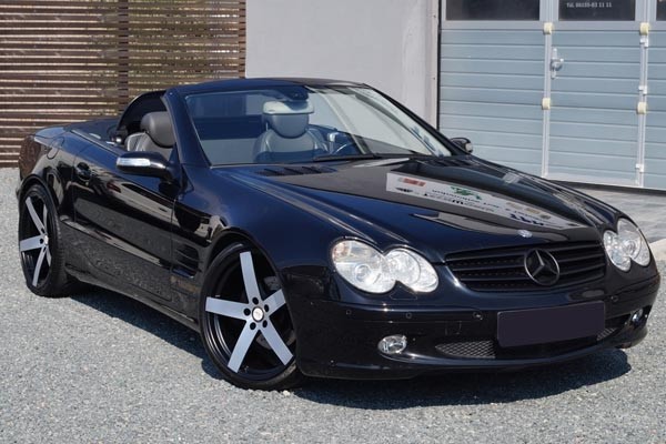 Deluxe Uros K Black Matt Polish 9x20 5x112 ET35 Velgen