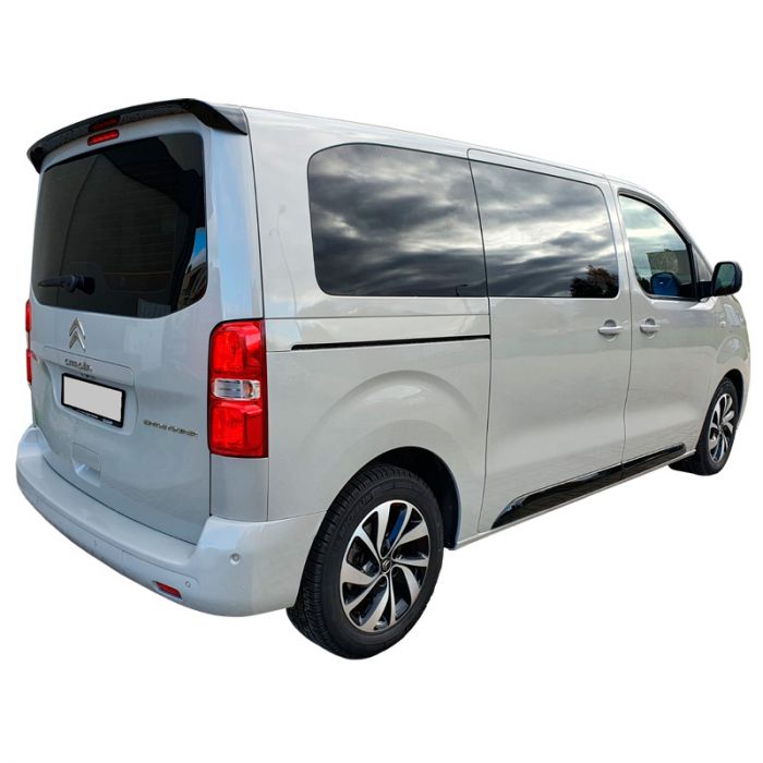 Roof spoiler  Citroën Jumpy/Dispatch/Spacetourer & Peugeot Expert III/Traveller & Toyota Proace 2016- & Opel Vivaro C/Zafira Life 2019- (Models wih rear hatch) (PU)