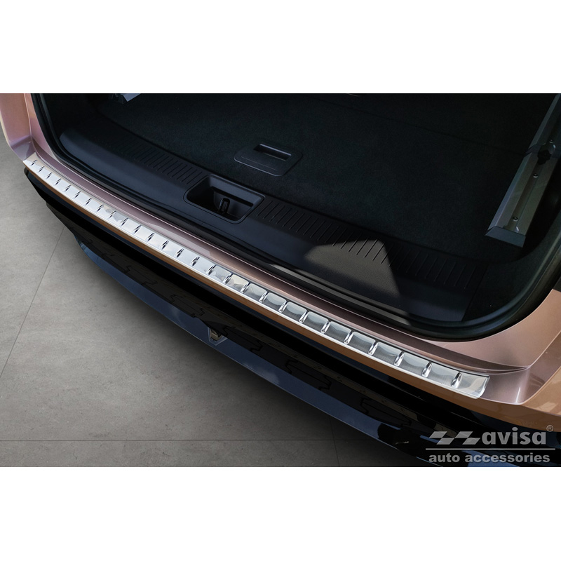 Stainless Steel Rear bumper protector  Nissan Ariya 2022- 'Ribs'
