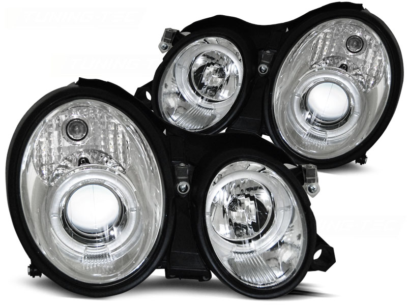 Headlights Mercedes W208 Chrome 97-02