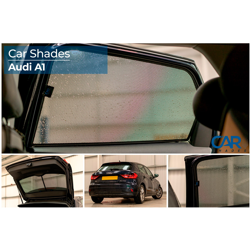 Set Car Shades  Audi A1 Sportback (GBA) 2018- & City Carver (GBH) 2019- (4-pieces)