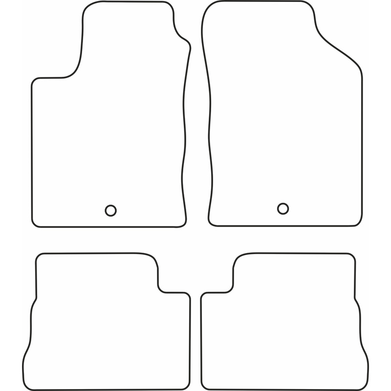 Set car mats  Hyundai Getz 2002-2008