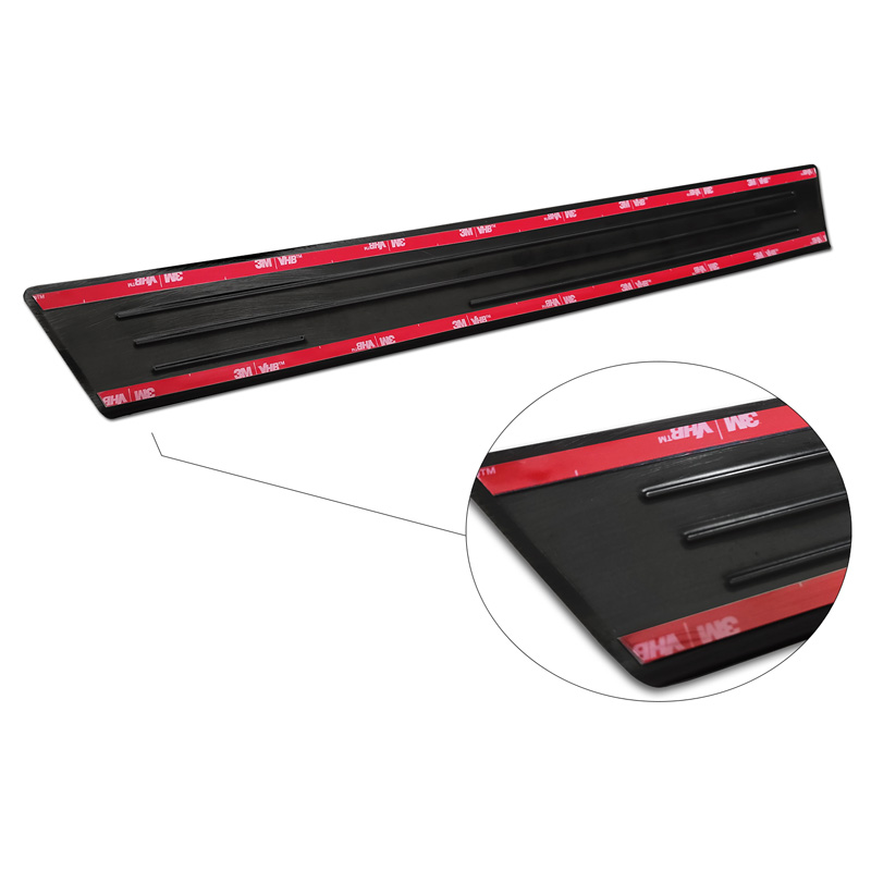 Black Inox door sill protectors  Renault Arkana 2020- - 'Special Edition' - 4-pieces