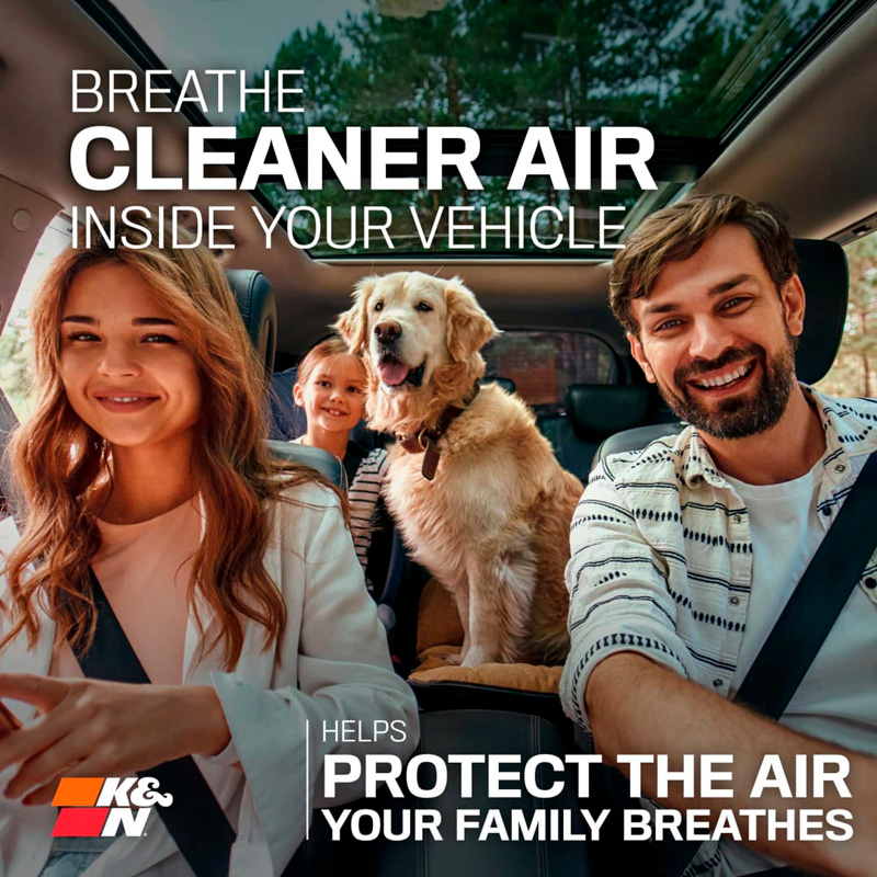 K&N Cabin Air filter  Audi A4 / A5 / A6 / A7 / A8 / Q5 / Q6 /Q7 / Q8 (incl. S, RS, Quattro, Avant, Sportback variants) (VF3027)
