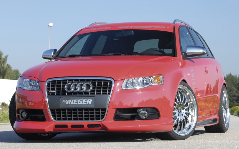 Spoilerlip without 3 extra air-intakes Audi A4 8E B7 11.04 Riege