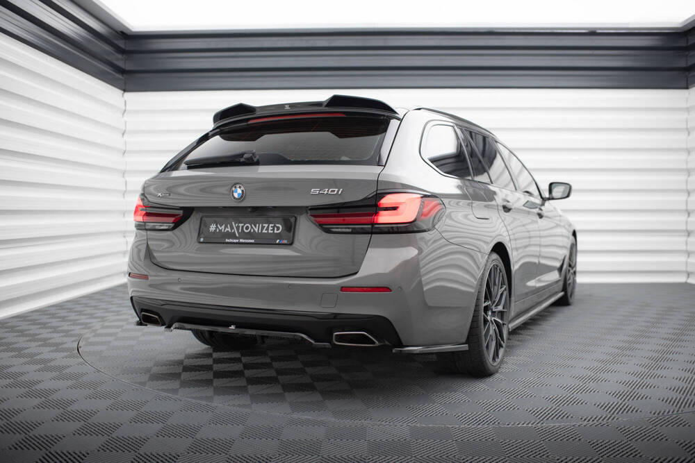 Diffuser passend voor BMW 5 Serie FL Maxton Glans Zwart